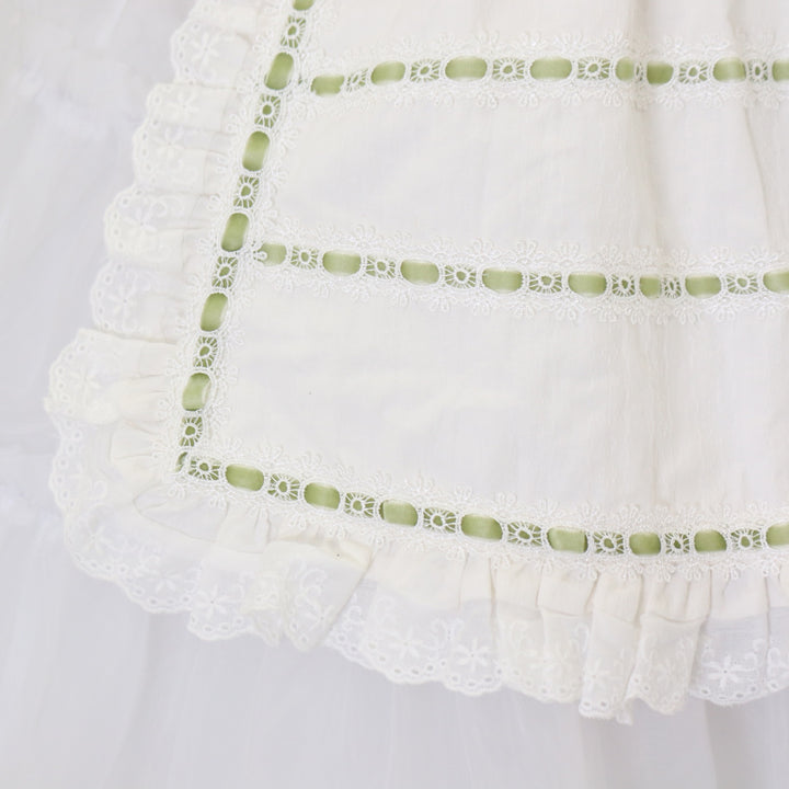 USED】ベルスーズ すずらん刺繍エプロン | 星箱Works | ロリータ