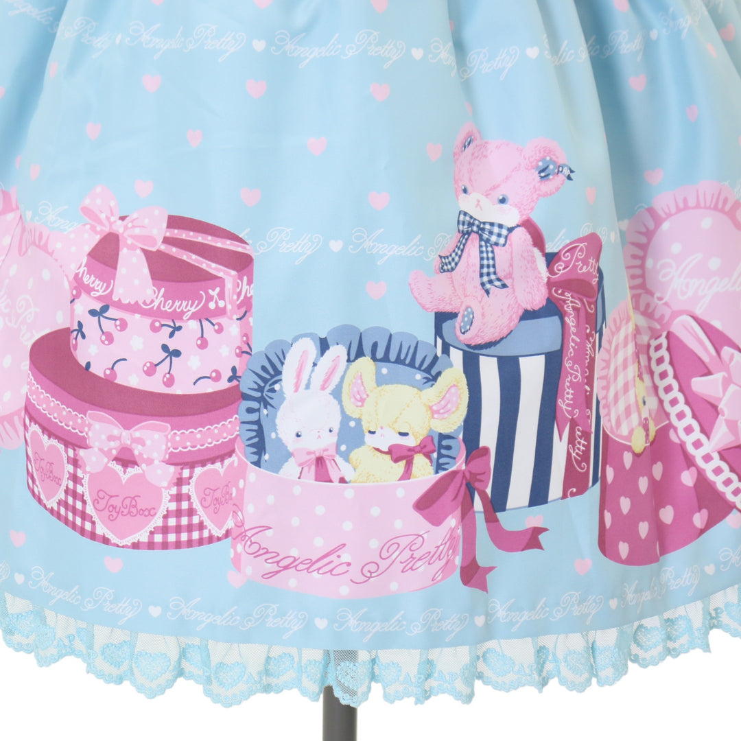 Lovely Toyboxジャンパースカート Angelic Pretty USED】Lovely Toyboxジャンパースカート | Angelic Pretty | ロリータ