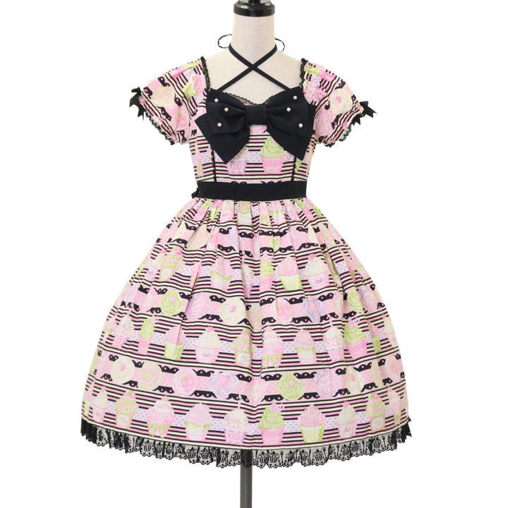 Angelic Pretty ストライプOP ワンピース　ロリータ Angelic Pretty ストライプOP ワンピース ロリータ