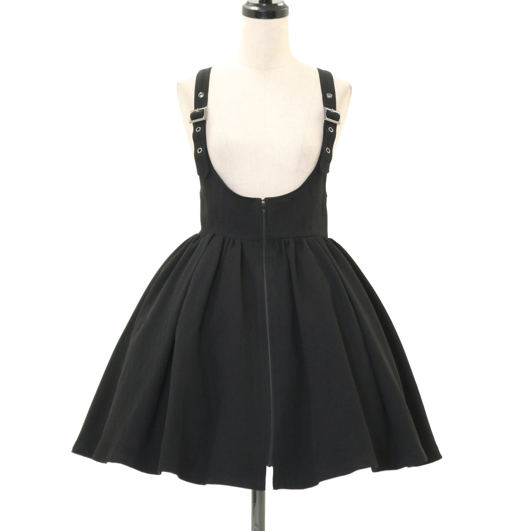 USED】肩ベルトコルセット風ジャンパースカート | MIHO MATSUDA