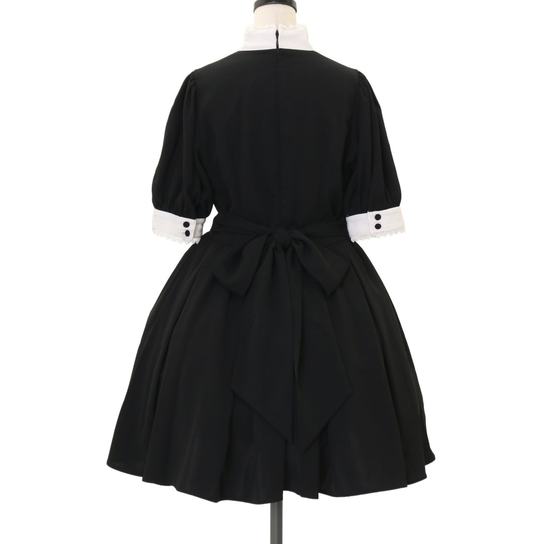 USED】Haunted Doll Dress（ブラック×ホワイト） | ATELIER
