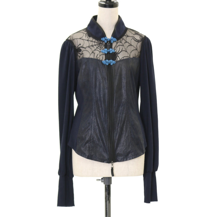 Qutie Frash ネクタイ付き着物袖ブラウス Qutie Frash ネクタイ付き着物袖ブラウス サラッと着るだけでお洒落