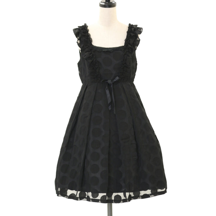 値下げ！！　エミリーテンプルキュート　ロリータ　ノースリーブワンピース　リボン Rich Ribbonノースリーブワンピース(Rich Ribbon sleeveless
