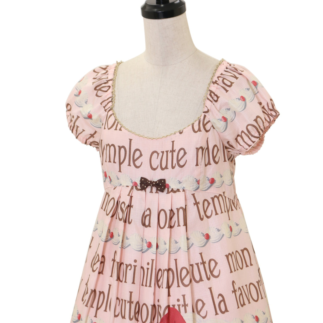 最終値下げ　Emily temple cute ケーキ　エプロン　ワンピース Decoration Cake Sleeveless OP by Emily Temple Cute