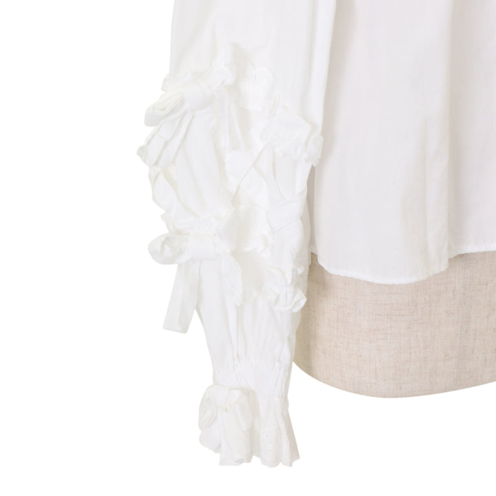 Angelic Pretty Misty Dollブラウス シロ Misty Doll Blouse by Angelic Pretty