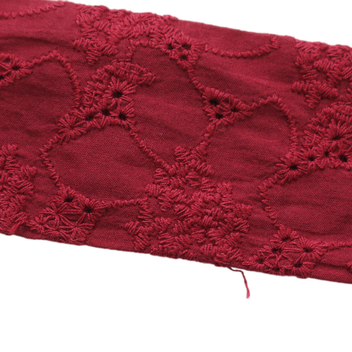 USED】【Vallée lys】Precious Embroidered Lace Mini Dress