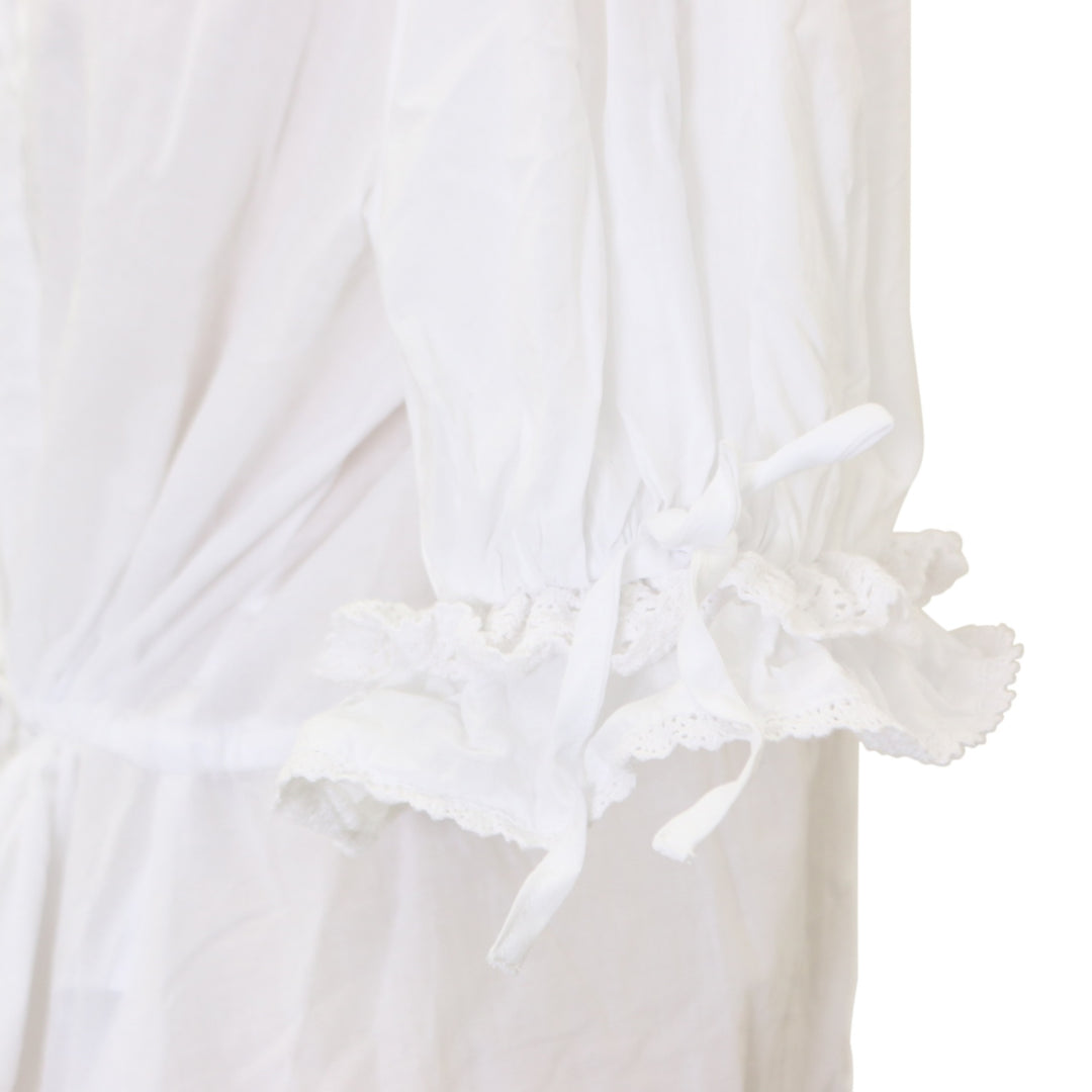 USED】【Mサイズ】クラシックコットンブラウス | Chalmiere | ロリータ