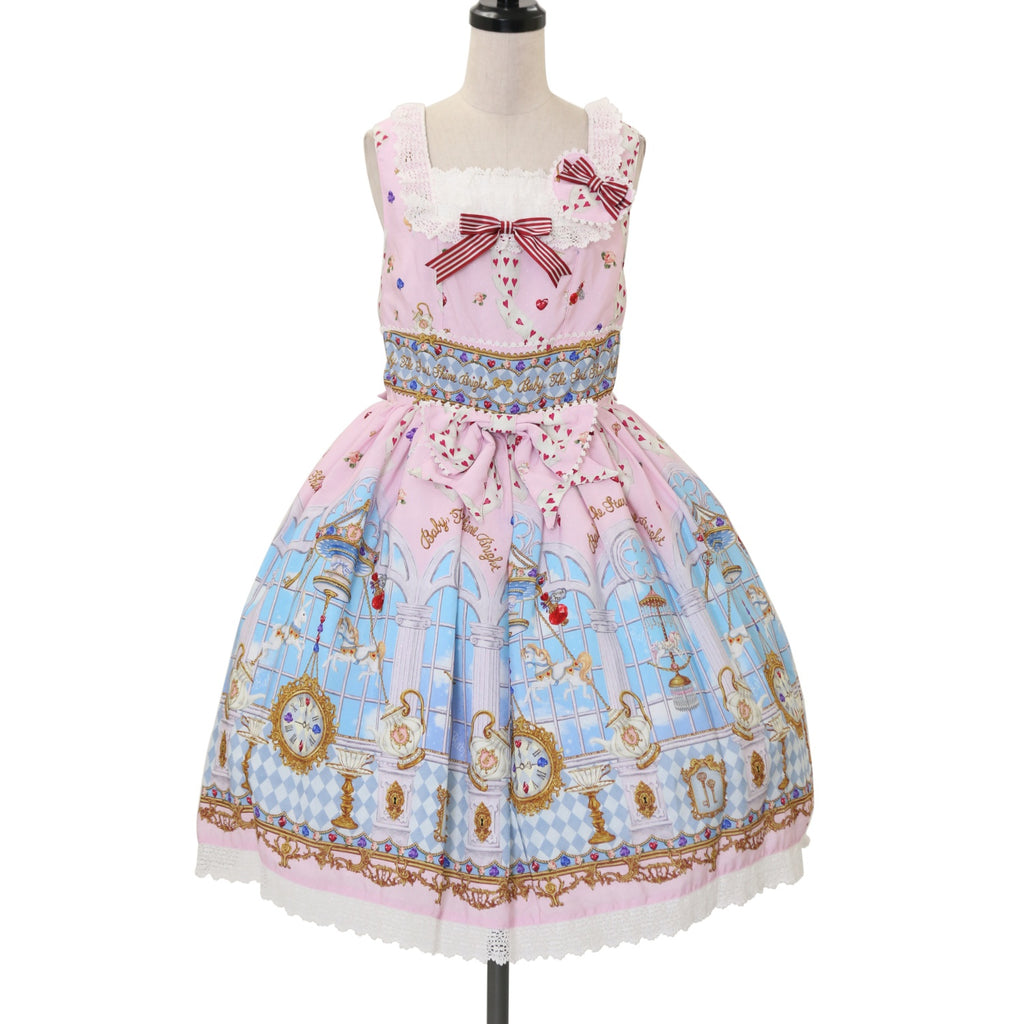 Alice in the Crystal Palace ジャンパースカート Alice in the Crystal Palace Heart JSK by Baby, the Stars