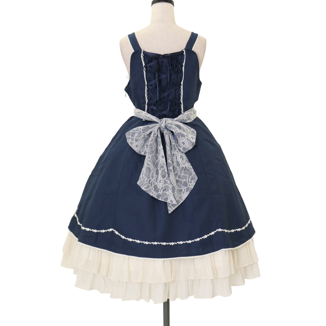 USED】Maria Rosa Misticaジャンパースカート（インディゴブルー