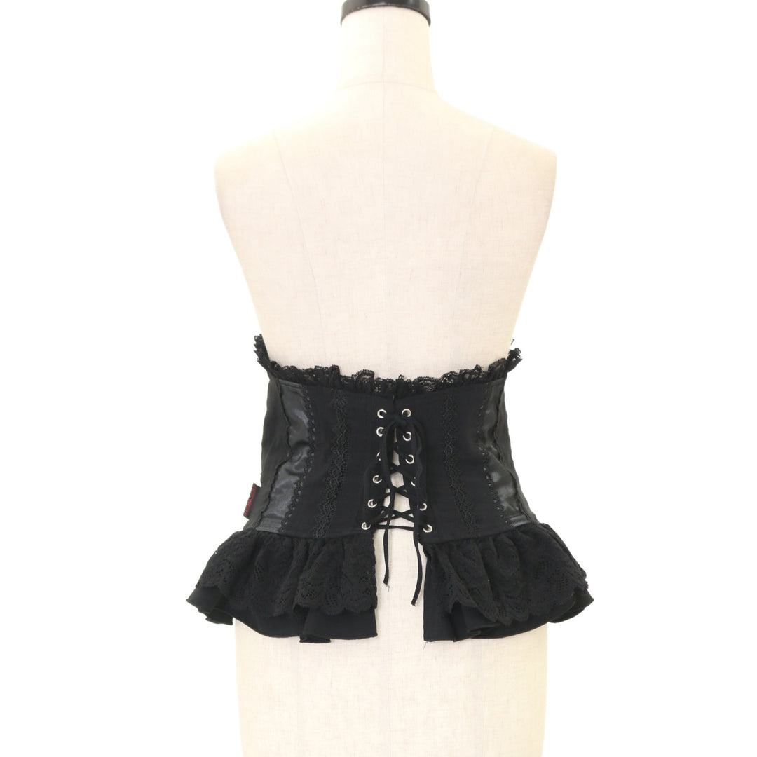 Ozz on コルセット USED】ONESTE ダブルレースアップコルセット | Ozz On | ロリータ