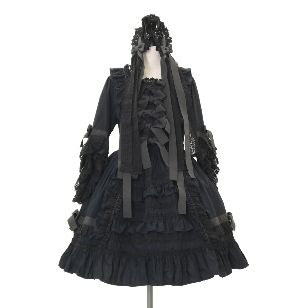 USED】ローブ・ア・ラ・フランセーズワンピース＆ヘッドドレスセット