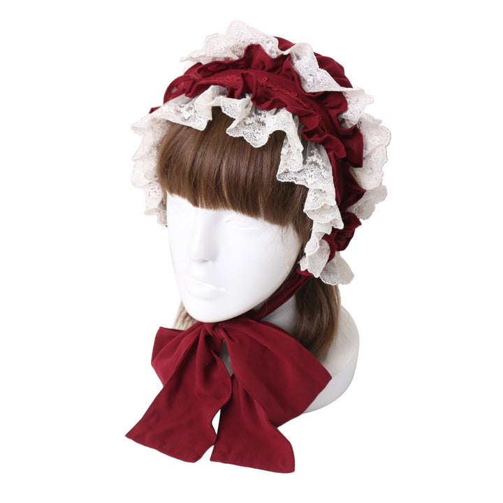 Victorian Maiden　リラックスレーシーボンネット　ボルドー USED】リラックスレーシーボンネット | Victorian Maiden