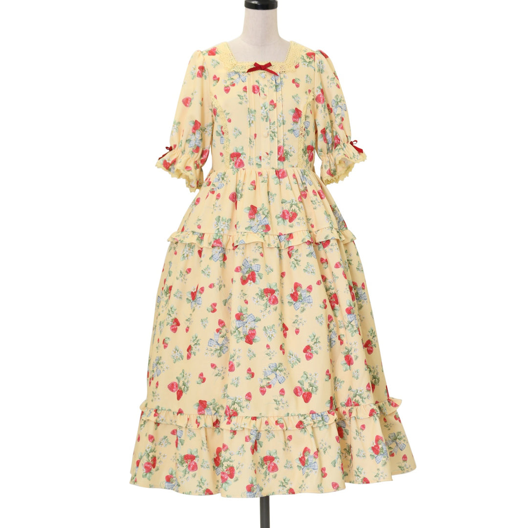USED】【axes femme kawaii/Mサイズ】クラシックベリーワンピース
