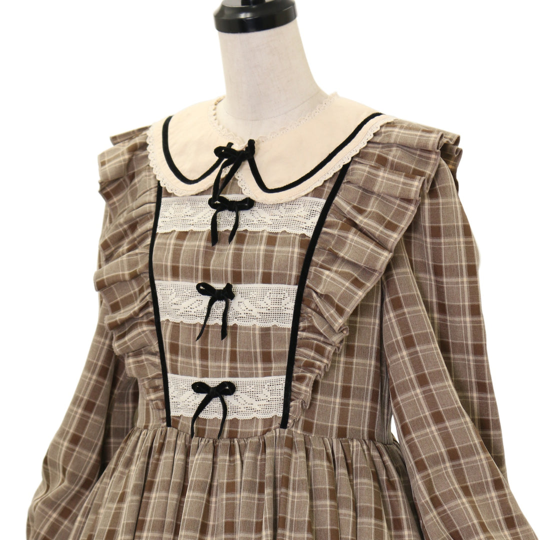 USED】【Mサイズ】小鳥恋歌 ワンピース（コーヒー） | 星箱Works