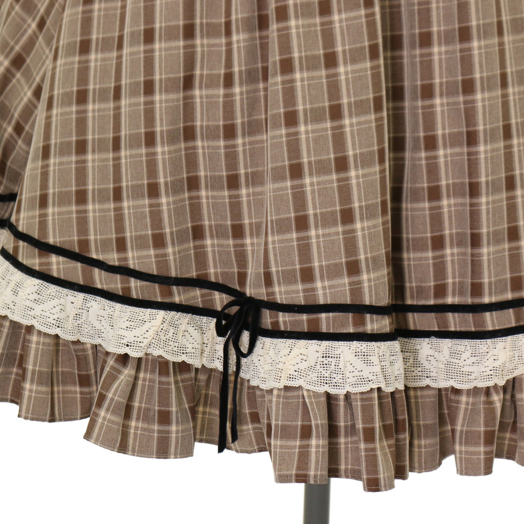 USED】【Mサイズ】小鳥恋歌 ワンピース（コーヒー） | 星箱Works