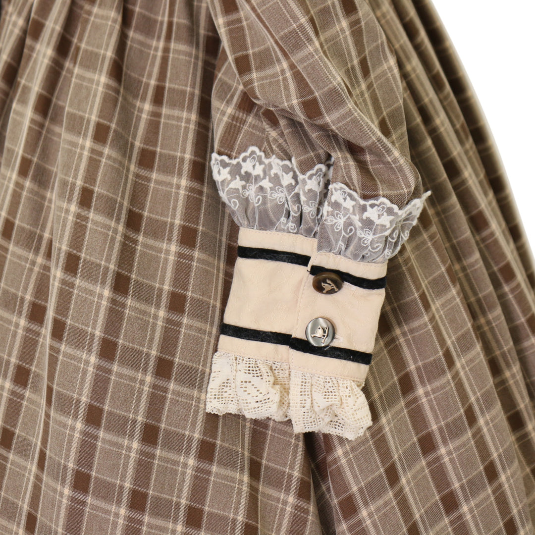 USED】【Mサイズ】小鳥恋歌 ワンピース（コーヒー） | 星箱Works