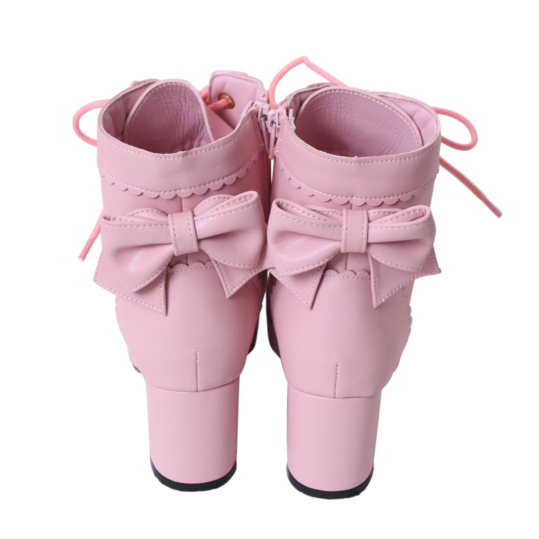 Angelic Pretty レースアップガーリーブーツ Angelic Pretty レースアップガーリーブーツ Lace-up Girly