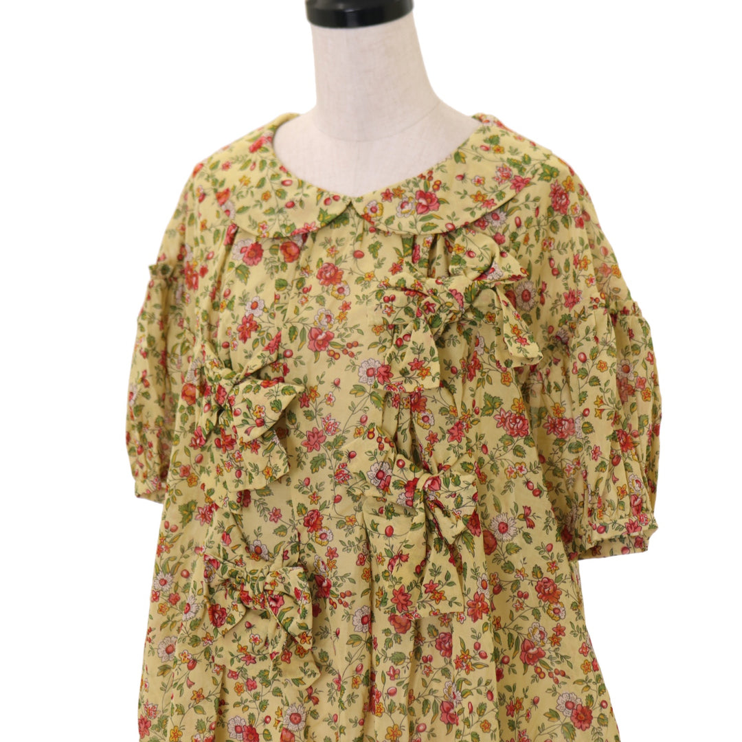 USED】【Mサイズ】Rambling roseキャトルリボンブラウス | Jane Marple
