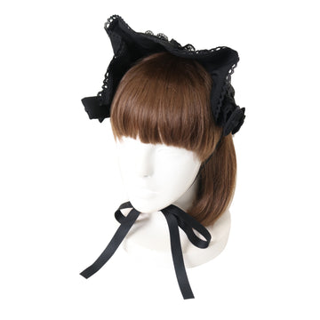 Moitie コフィンレースヘッドドレス USED】コフィンレースヘッドドレス | Moi-même-Moitié