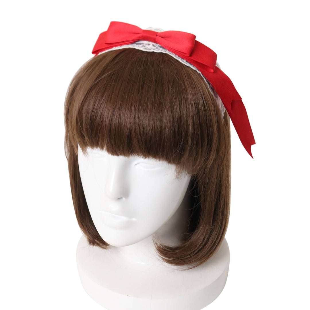 Moitie 初期燭台レースリボンカチューシャ Moitie 初期燭台レースリボンカチューシャ Moitie 初期燭台