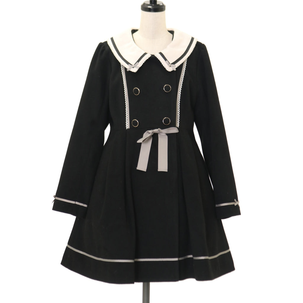 セーラーコート Amavel USED】セーラーカラーダブルボタンコート | Amavel | ロリータ