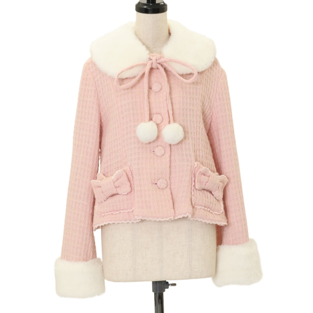Angelic Pretty ファンシーリボンショートコート Ribbon Tie Short Coat by Angelic Pretty