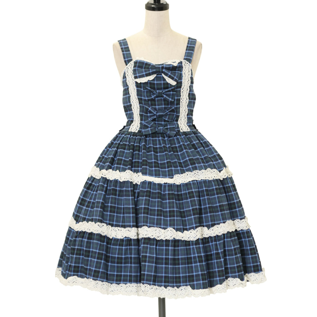 USED】【axes femme kawaii/Mサイズ】タータンチェックジャンスカ