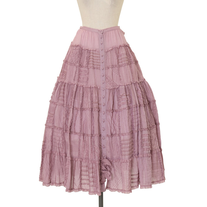 USED】ピコフリルパッチワークスカート | PINK HOUSE | ロリータ