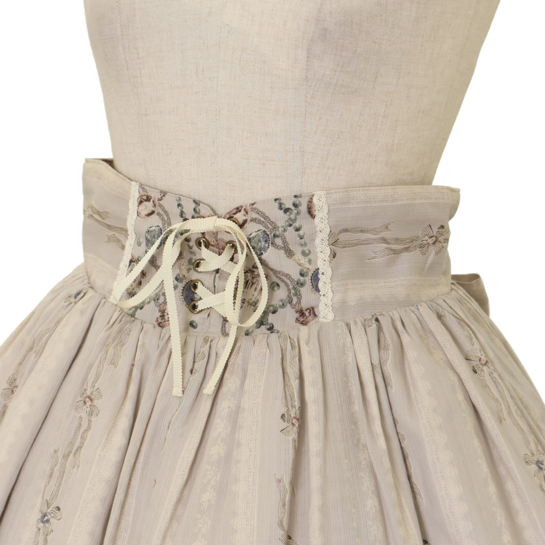 USED】ジュエルリボンハイウェストスカート | Victorian Maiden