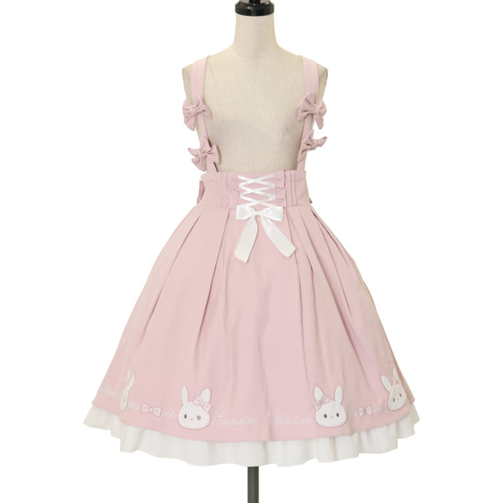 USED】ふわふわうさぎのリボンスカート | Amavel | ロリータ ゴスロリ