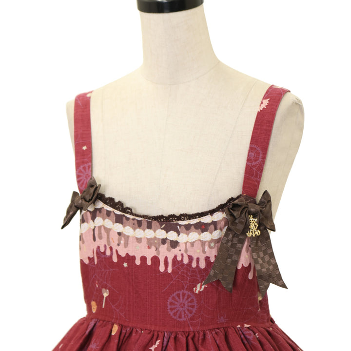 USED】Tricky Nightmare Factory柄ジャンパースカートⅡ | ALICE and