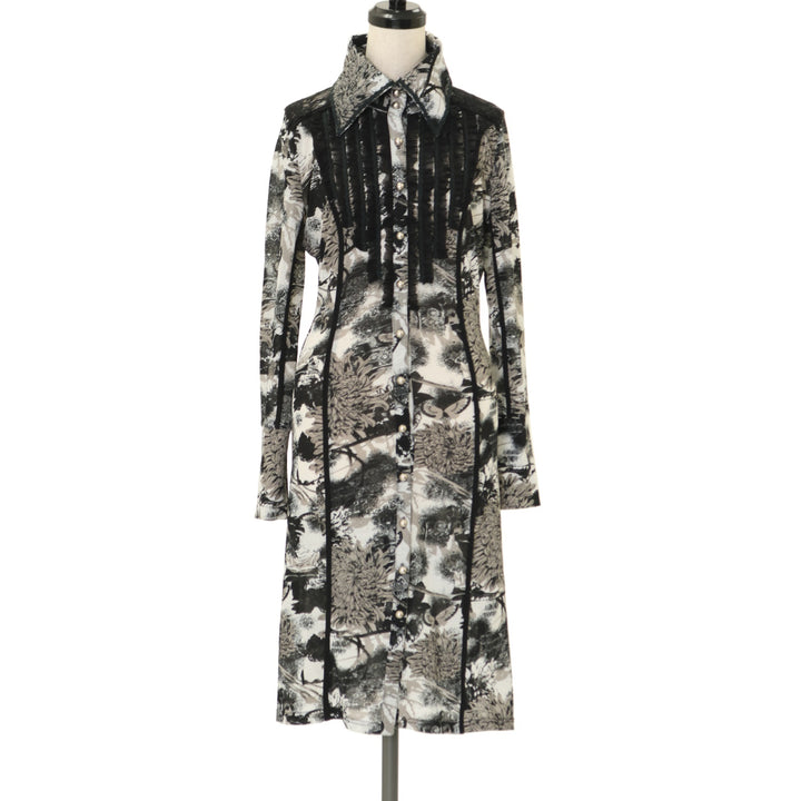 USED】ONESTE 華柄ロングシャツ | Ozz On | ロリータ ゴスロリブランド