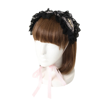 USED】パールリボンレースヘッドドレス | Angelic Pretty