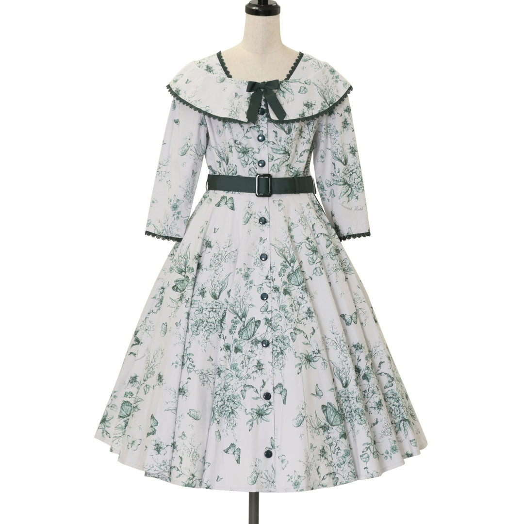 木漏れ日の中の鈴蘭ヘッドドレス★グリーン 木漏れ日の中の鈴蘭ヘッドドレス☆グリーン