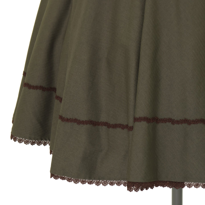 USED】【Mサイズ】メランジュヘリンボーンワンピース | Innocent World