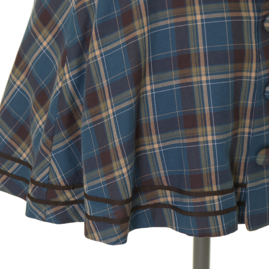 USED】ブリティッシュチェック ラインジャンパースカート | Victorian
