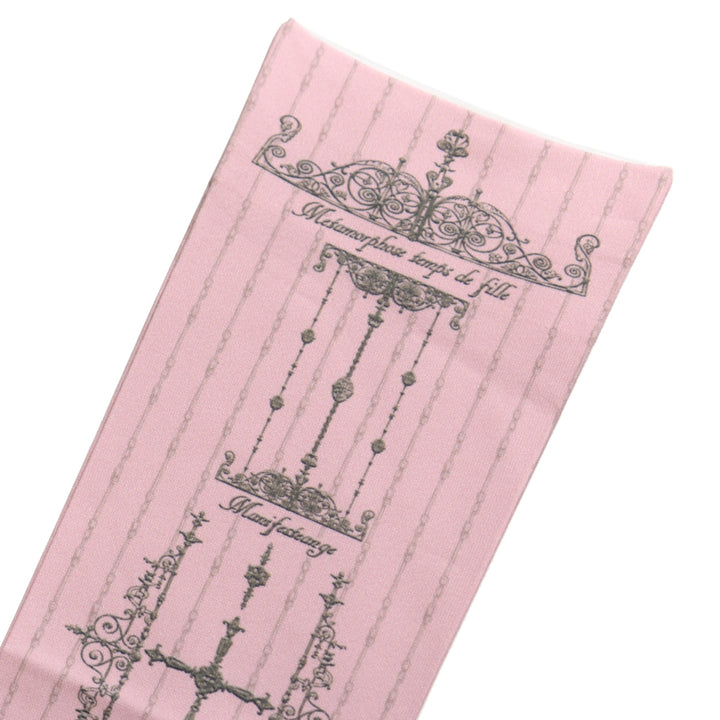 USED】クロスストライププリントオーバーニー | metamorphose