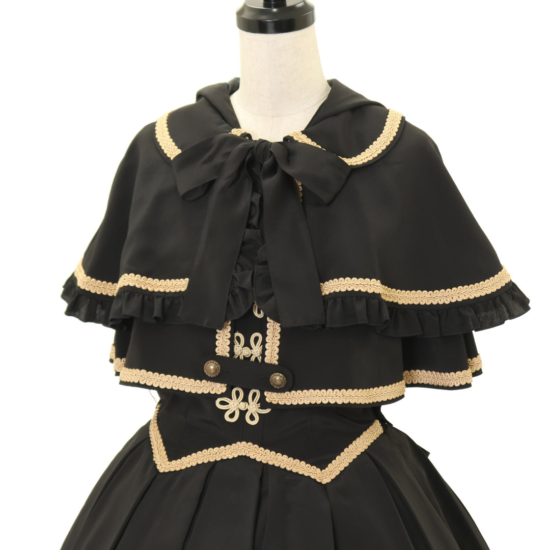 USED】ラインタックJSK＆フード付二重ケープ | metamorphose