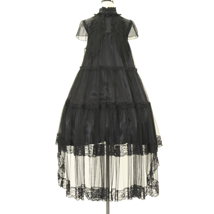 USED】【MRCorset】LONG TAIL ANGEL WING DRESS | MAJOH | ロリータ