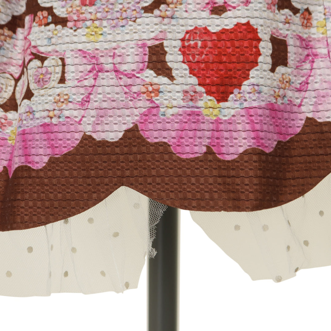 USED】Strawberry Sweetheart Cake柄ワンピース | BABY, THE STARS