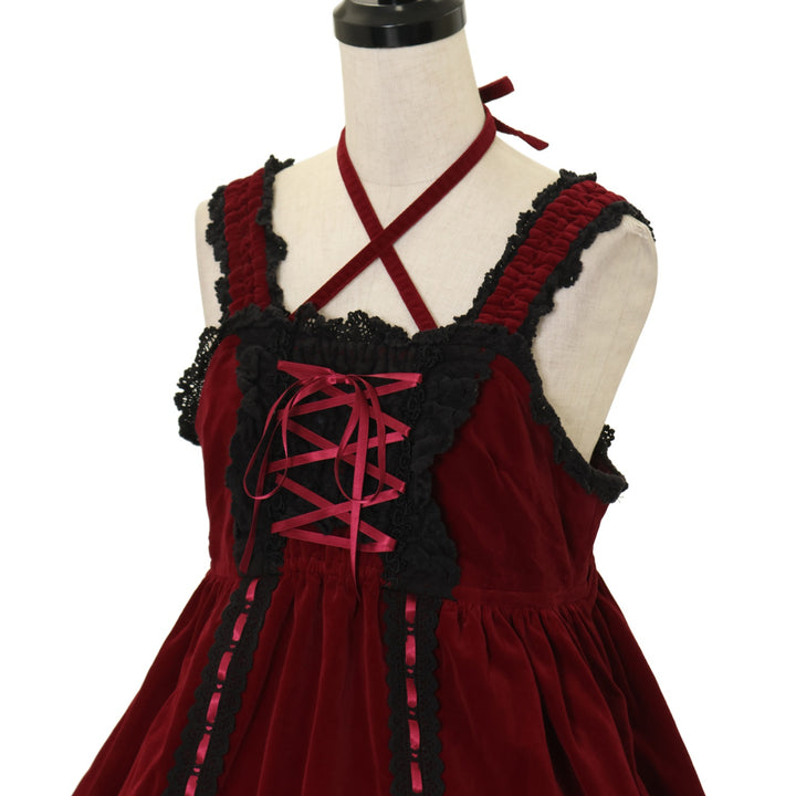 得価，お買い得 別珍ベビードールjskセット エンジ黒