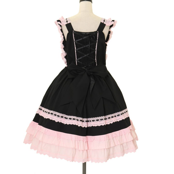 mary・marryジャンパースカート 黒白 mary・marry | BABY, THE STARS SHINE BRIGHT