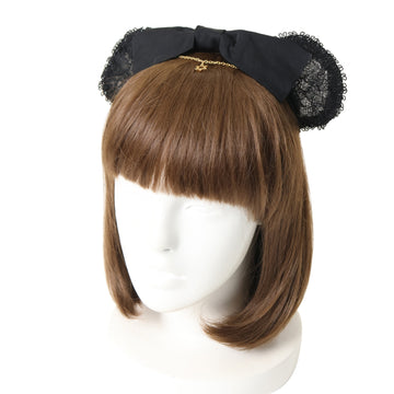 Angelic Pretty　ボンネット　黒 Angelic Pretty ボンネット 黒 Angelic Pretty ボンネット 黒