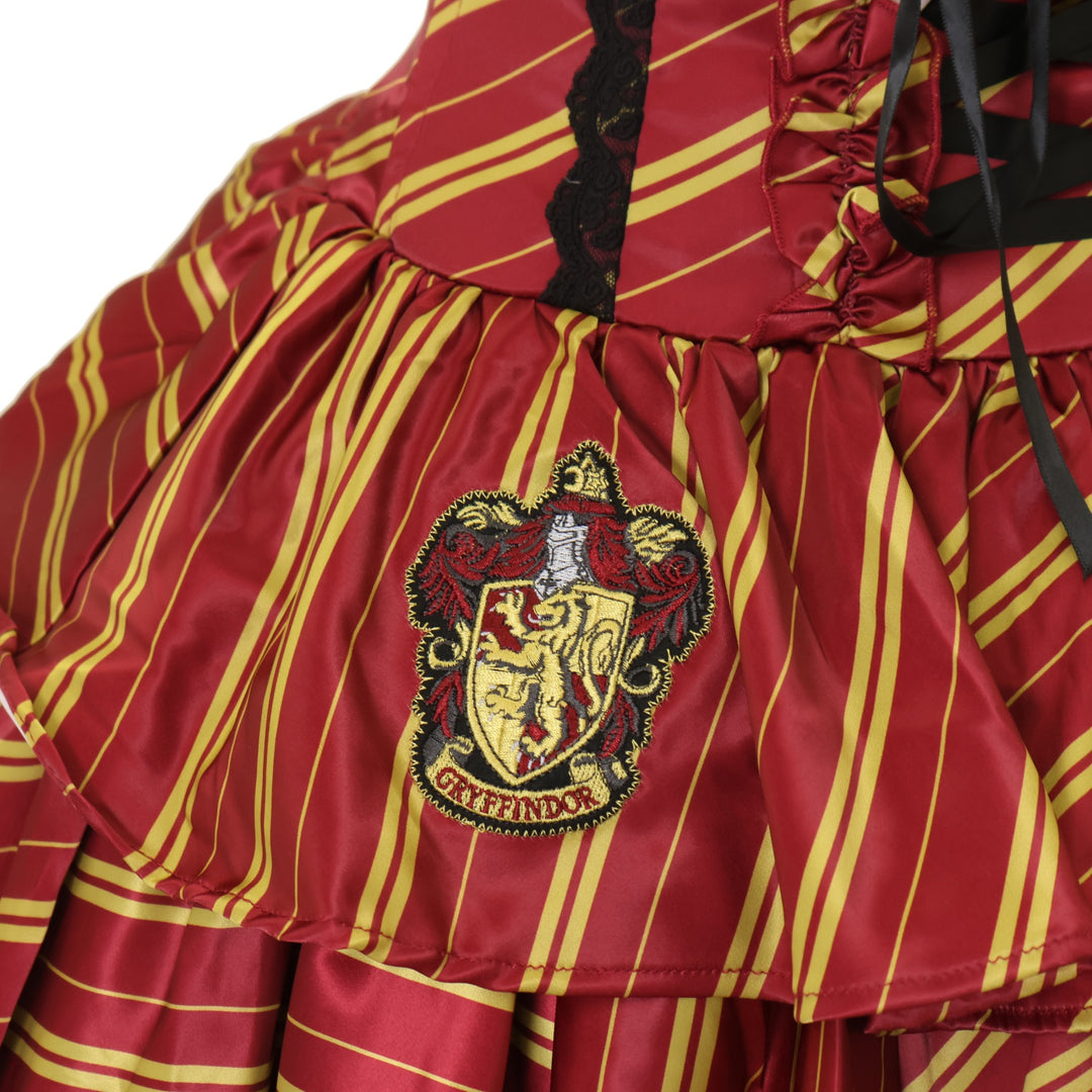 USED】ハリー・ポッター フリルコルセットスカート グリフィン