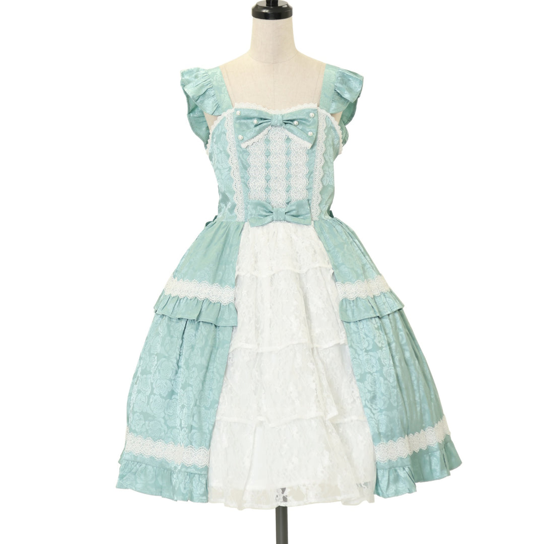 【限定】axes femme Chalmiere不思議の国のジャンスカ（ワイン） 不思議の国のジャンパースカート【受注生産】 | axes femme