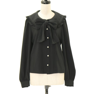 PEACE NOW ピースナウ コウモリ シャツ ブラウス ゴスロリ y2k USED】【PEACE NOW/Mサイズ】コウモリ襟ブラウス | BLACK PEACE