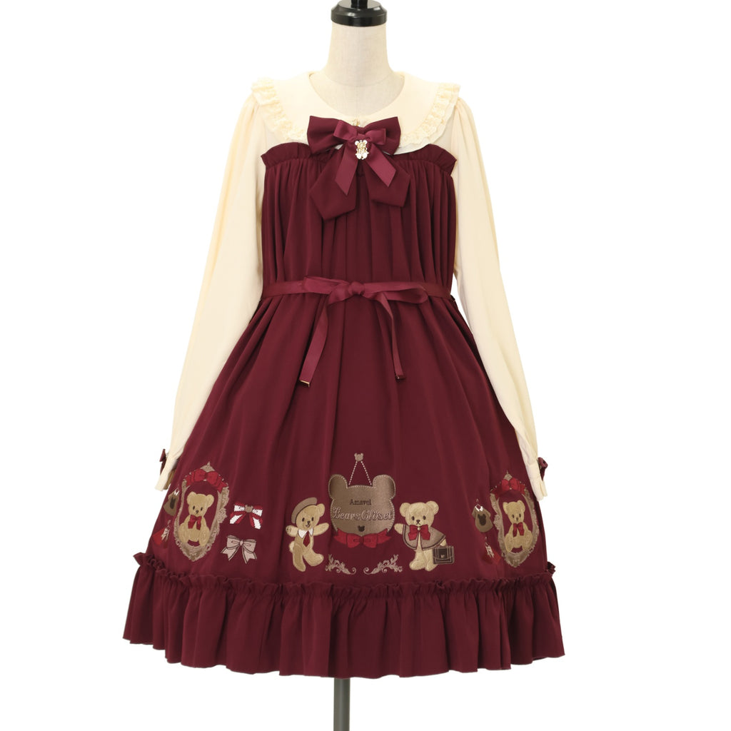タグ付 Amavel Bears Closet スイート Aライン ワンピース USED】Bears Closet スイートAラインワンピース | Amavel