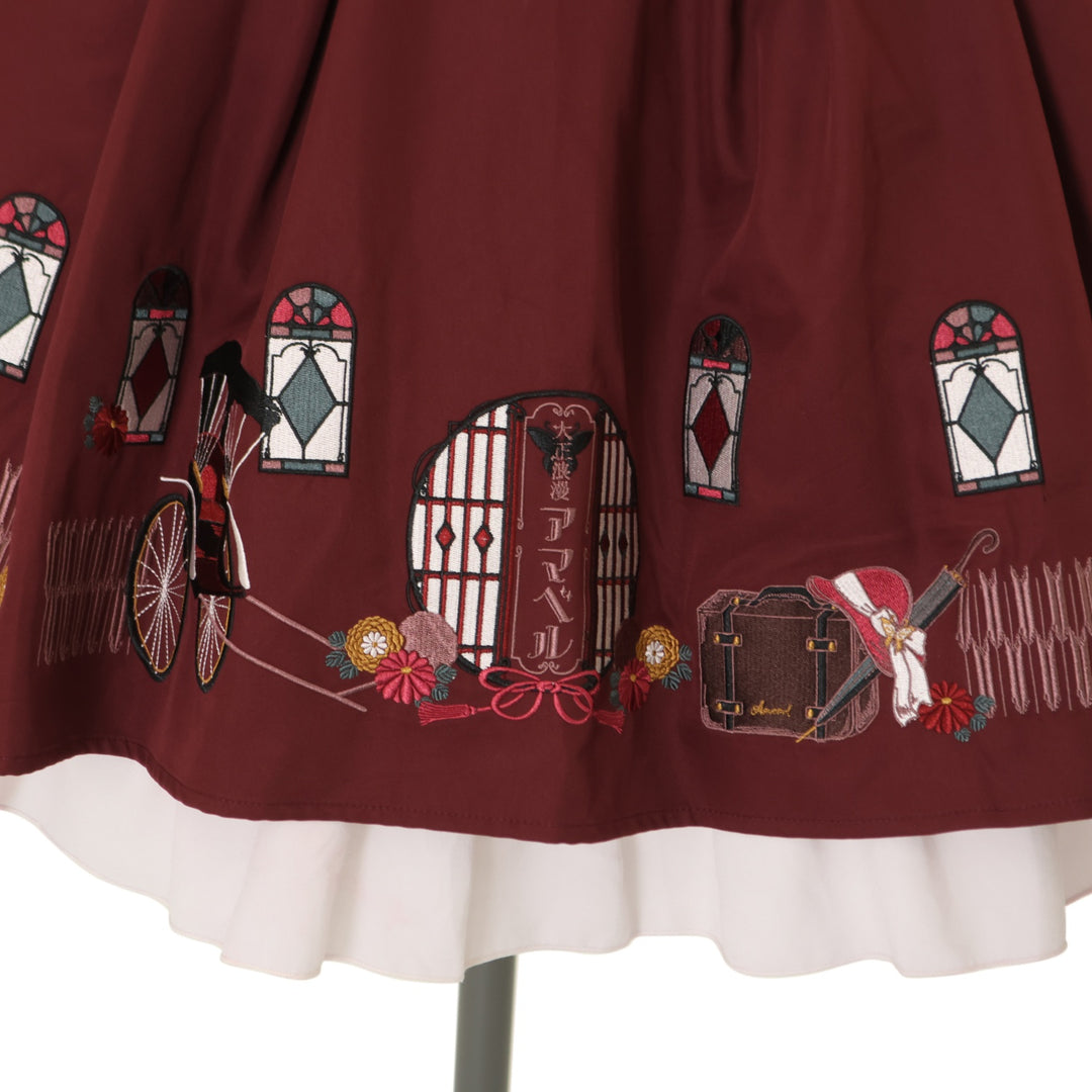 USED】大正浪漫の夢紀行ミドルスカート | Amavel | ロリータ ゴスロリ