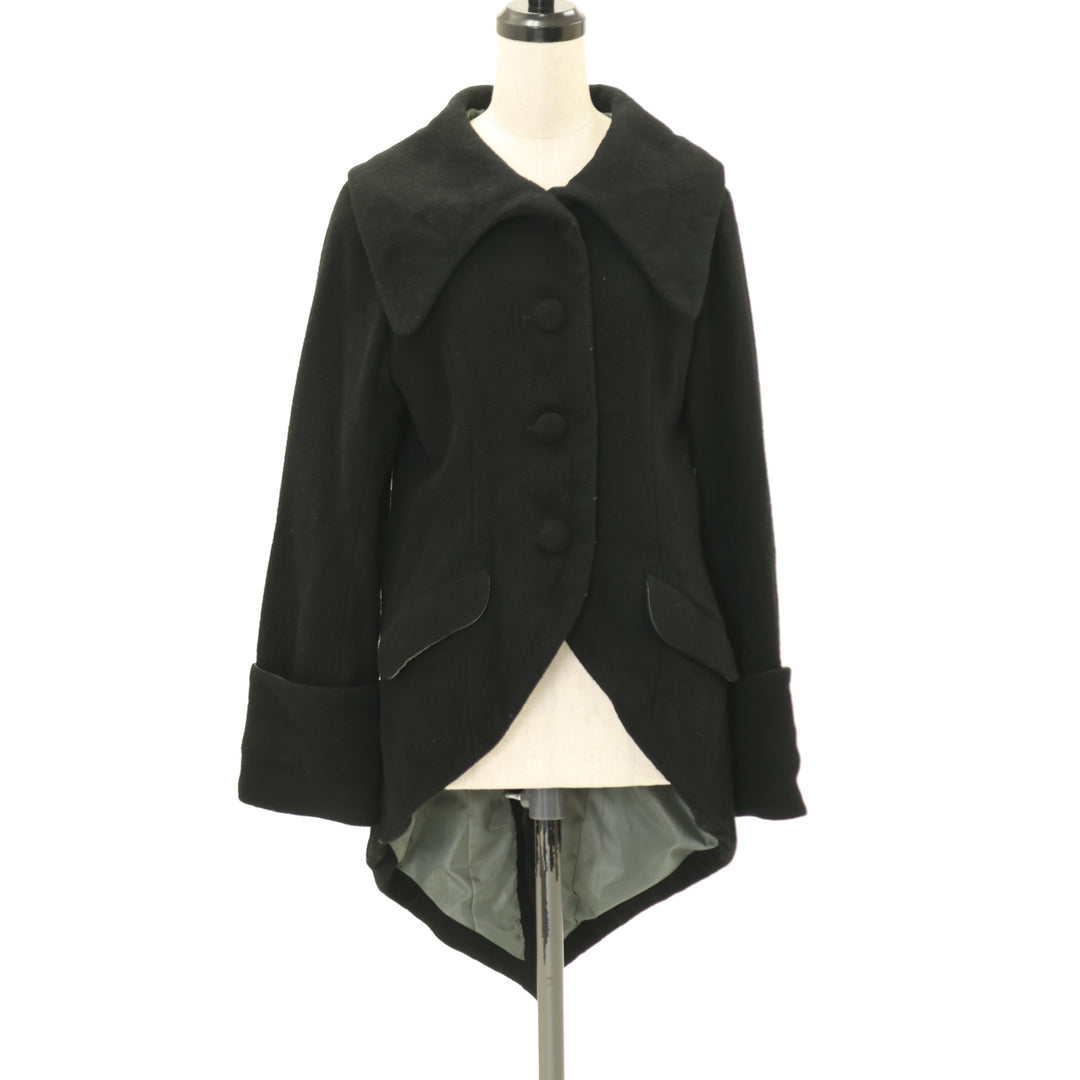 BLACK PEACE NOW FOR MEN コート　ジャケット サイズ M USED】【PEACE NOW/Mサイズ】燕尾ウールコート | BLACK PEACE NOW