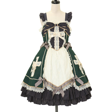 【BABY】 Juno’s Bouquet～乙女の誓い～柄JSK ミント Juno's Bouquet ~Oath of the Maiden~ JSK I by Baby, the Stars